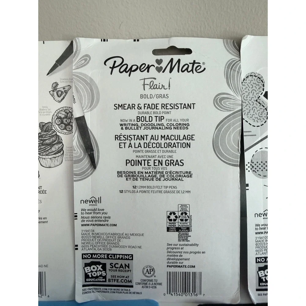 School Paper Mate Pens Pencils Bundle 5 Packs NWT
